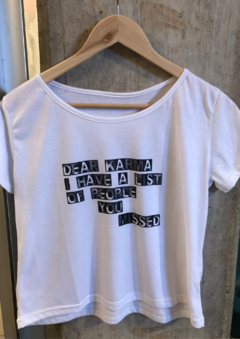 REMERA DEAR KARMA en internet