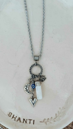Collar Calu Selenita en Barra