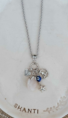 Collar Calu Cuarzo Blanco