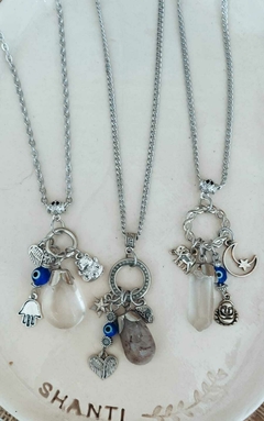 Collar Calu Cuarzo Cristal