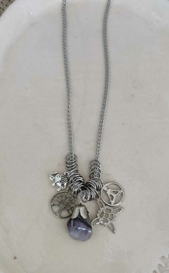 Collar Amuleto Amatista