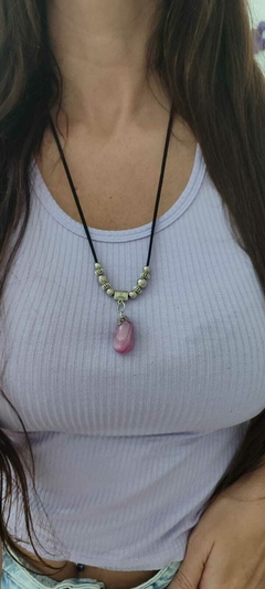 Collar Musa Agata Fucsia