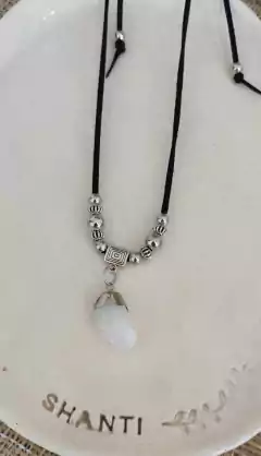 Collar Musa Cuarzo Blanco