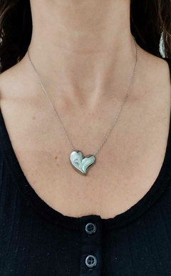 Collar Corazon Chunky