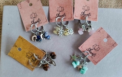 Argollas Con Piedras