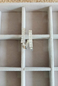 Aros Cuadrados Rodinados Cubic - comprar online