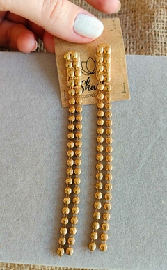 Aros Doble Fila Gold