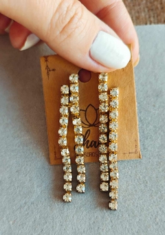 Aros Doble Cubic Gold