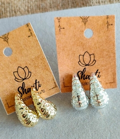 Aros Gota Silver o Gold