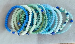 Pulsera Elastica Cristal Checo