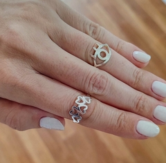 Anillos Formis Acero Blanco - comprar online