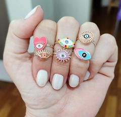 Anillos Midi Ojito Gold