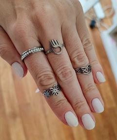 Anillos Formita Acero Quirurgico - Shanti Accesorios