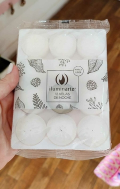 Velas de Noche Iluminarte x 12