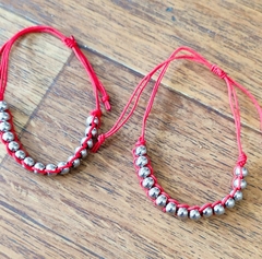 Pulsera Bolitas Acero