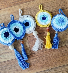 Ojito Turco Tejido Crochet Grande