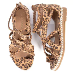 Sandalias bajas print Rajesh - comprar online