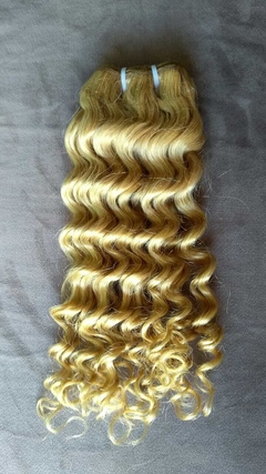 Cabelo humano natural, cabelo Ondulado Loiro. "Cabelo na tela". - comprar online