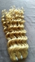 Cabelo humano natural, cabelo Ondulado Loiro. "Cabelo na tela".