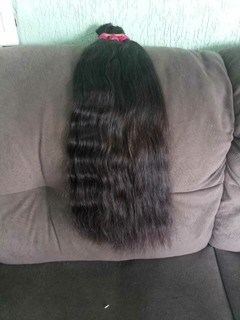 cabelo humano natural indiano prêmio - solto ( fio a fio ) - mulherproduzida