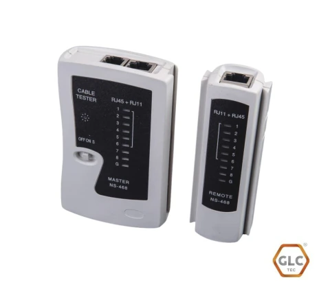 TESTER DE CABLES RJ45 Y RJ11 GLC