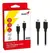 CABLE USB-C A USB-C GENIUS ASSY PD60W ACC-C2CC 3A BLACK 150CM - comprar online