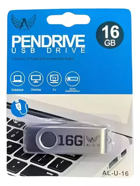 Pendrive 16GB Pen Drive AL-U-16 - Altomex - comprar online