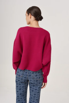 SWEATER BENJAMIN MAGENTA - tienda online