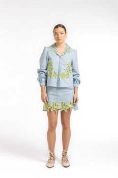 CAMISA AMALFI AZUL