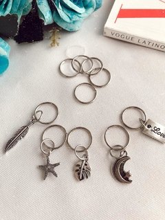 #A00115 - Hair Rings • PACK ROMA • - comprar online