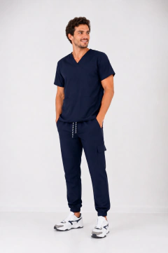 Pantalón jogger unisex azul noche (G000777) en internet