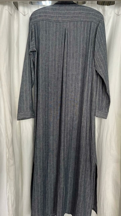 CAMISA LARGA RAYADA - comprar online