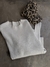 SWEATER CANELON NATURAL - LOLA OK