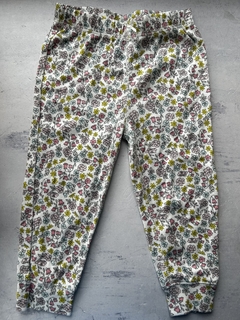 Pantalon algodon carters 18 meses flores