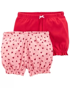 Pack de short de algodon talle 12 meses carters