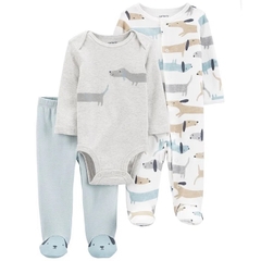 Conjunto 3 piezas carters talle 3 meses