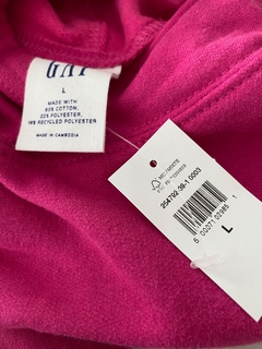 Buzo canguro gap talle L fucsia - Vida objetos decorativos