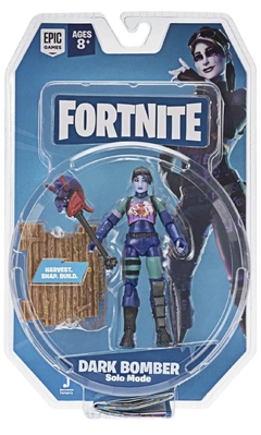 Dark bomber fornite figura muñeco juguete