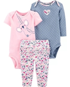 Set carters 3 piezas talle 6 meses