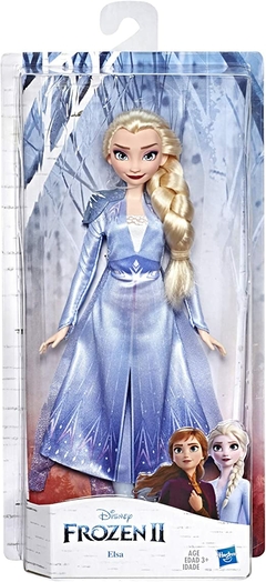 Disney Frozen Elsa - Muñeca de moda con pelo largo
