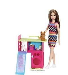Muñeca barbie con animales - Vida objetos decorativos