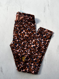Calza animal print talle 5 años