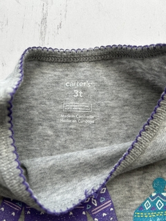 Remera talle 3 carters manga larga - comprar online
