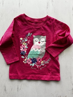 Remera carters 12 meses manga larga