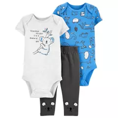 conjunto carters 3 piezas talle 9meses - comprar online