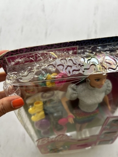 Barbie leopard rainbow hair - comprar online