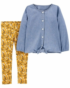 Conjunto 2 piezas carters 9meses