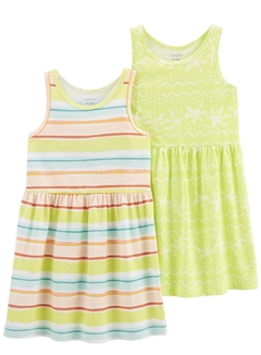 Set de 2 vestidos carters talle 4T