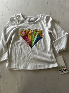 Remera manga larga talle 3 años