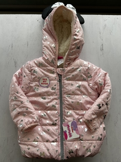 Campera minnie con capucha talle 3 años